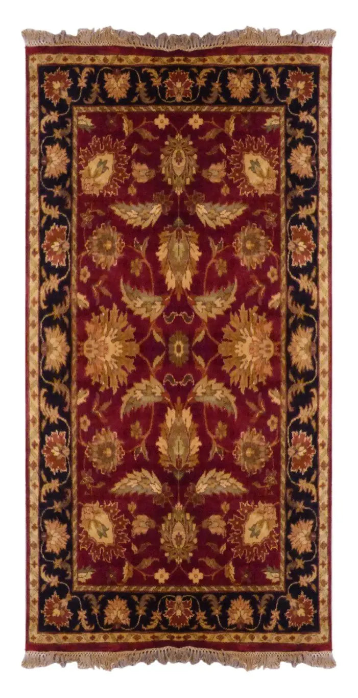 Indian Hand-Knotted Rug 5'11 X 4'0